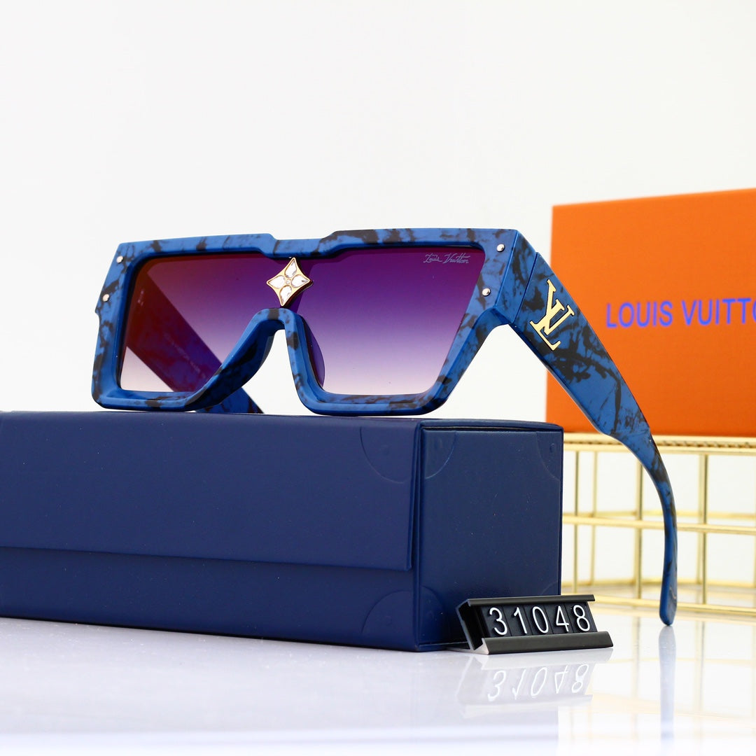 Chunky Frame Cool Sunglasses-With Gift Box