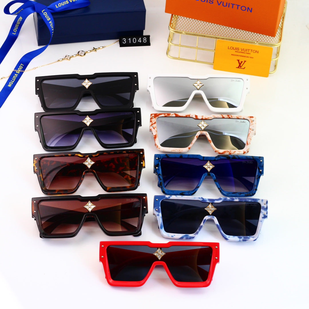 Chunky Frame Cool Sunglasses-With Gift Box