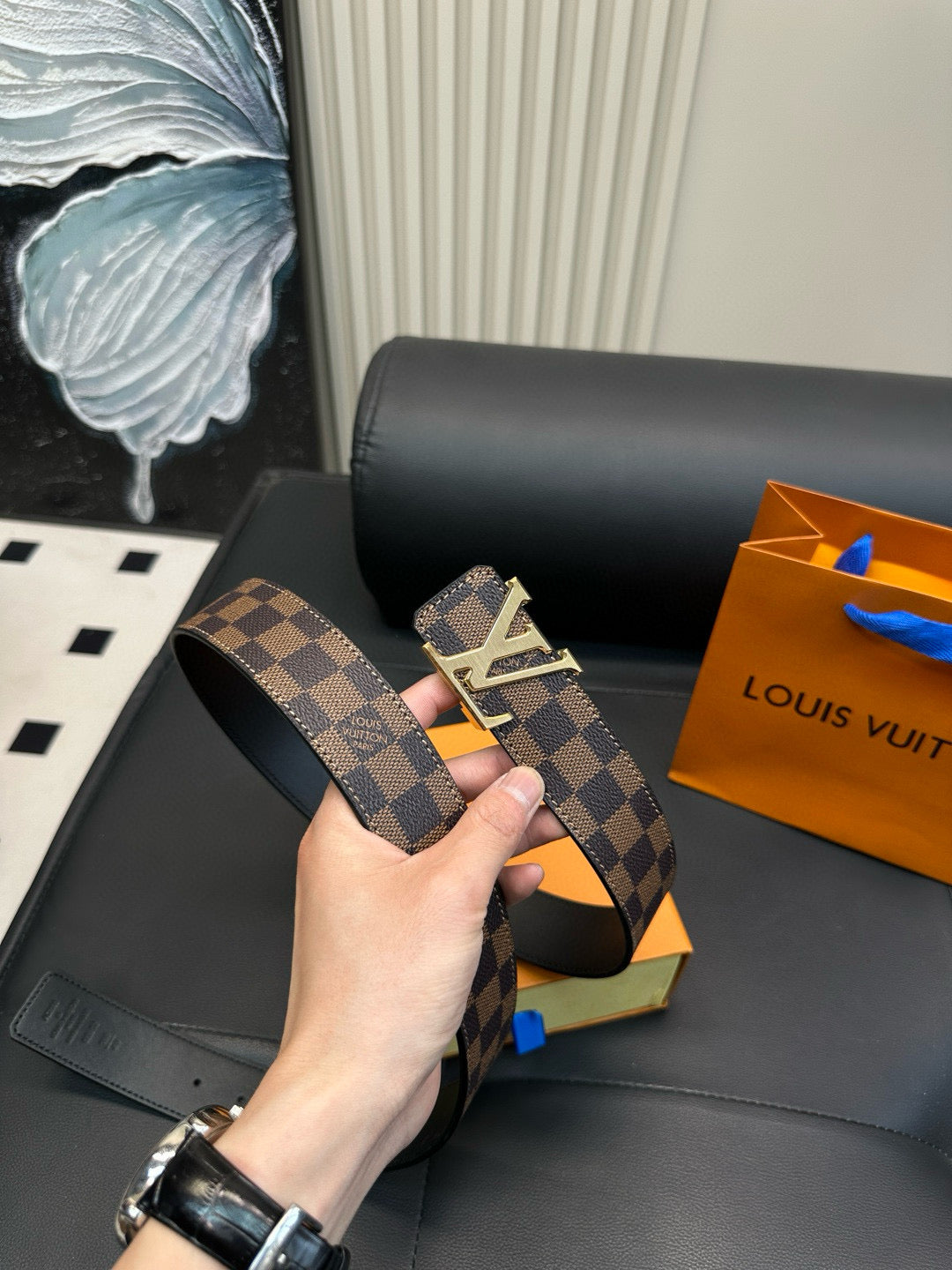 Checkerboard pattern, casual style