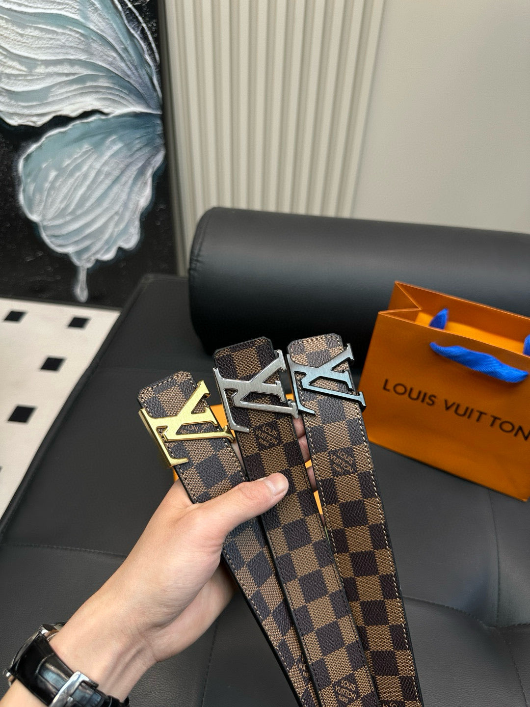 Checkerboard pattern, casual style