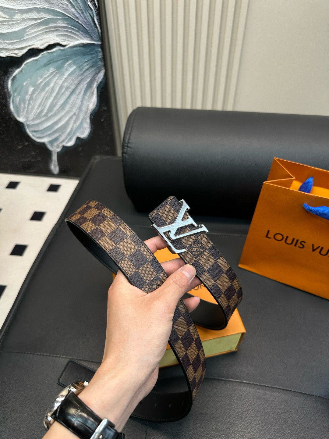 Checkerboard pattern, casual style
