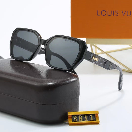 Hexagonal Sunglasses-With Gift Box